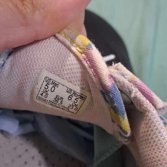 Tie Dye Vans Lace Up Skate Shoes Women 6.5 Men 5 Pink Yellow Blue Back To School - Picture 5 of 7